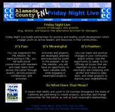 "Fiday Night Live" main page