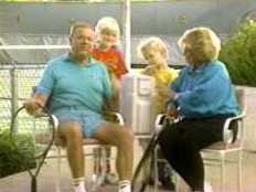 Dick Van Patten and his family.