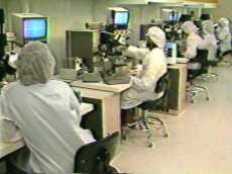 Quality control clean room.
